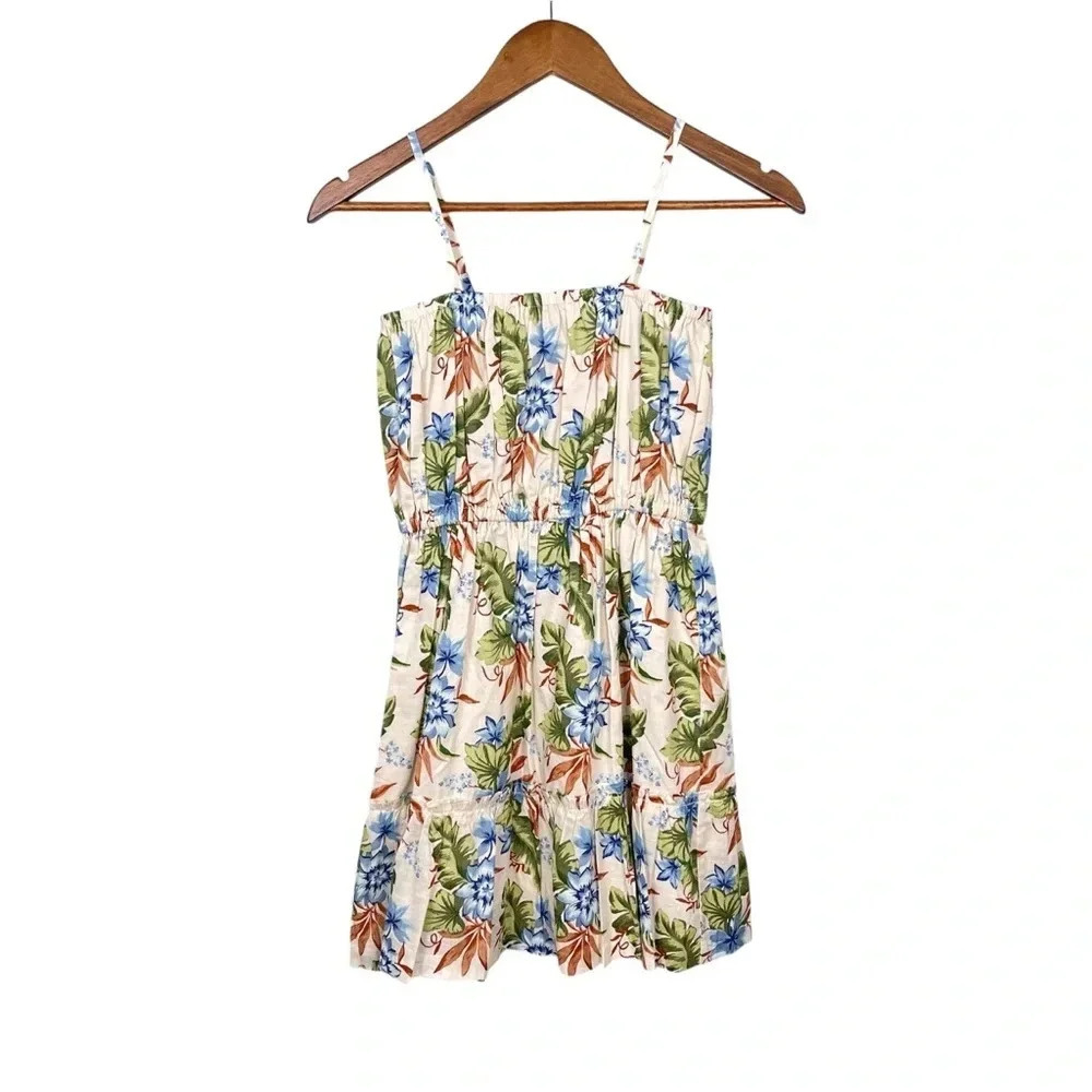 Janie and Jack Tropical Floral Sundress Size 14